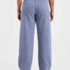 Klassieke, zachte oversized Joggingbroek met rechte pijpen