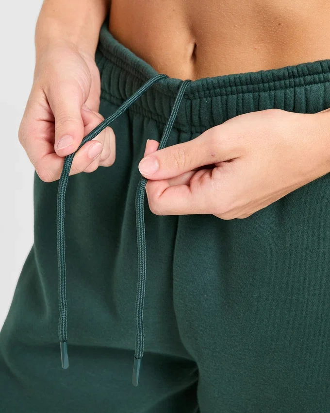Klassieke, zachte oversized Joggingbroek met rechte pijpen
