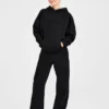 Klassieke, zachte oversized Joggingbroek met rechte pijpen