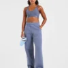 Klassieke, zachte oversized Joggingbroek met rechte pijpen