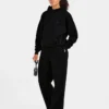 Lifestyle oversized Joggingbroek met rechte pijpen