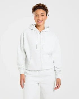 Lifestyle oversized hoodie met rits