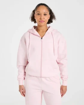 Lifestyle oversized hoodie met rits