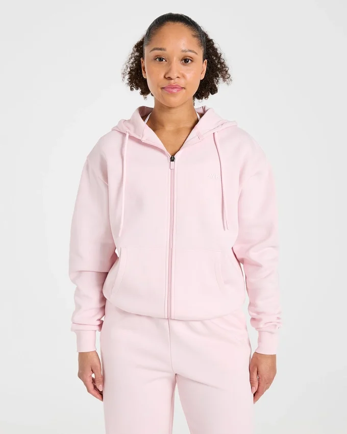 Lifestyle oversized hoodie met rits