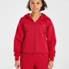 Lifestyle oversized hoodie met rits