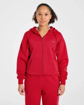 Lifestyle oversized hoodie met rits