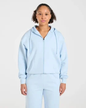 Lifestyle oversized hoodie met rits
