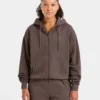 Lifestyle oversized hoodie met rits