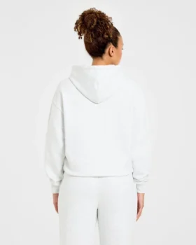 Lifestyle oversized hoodie met rits