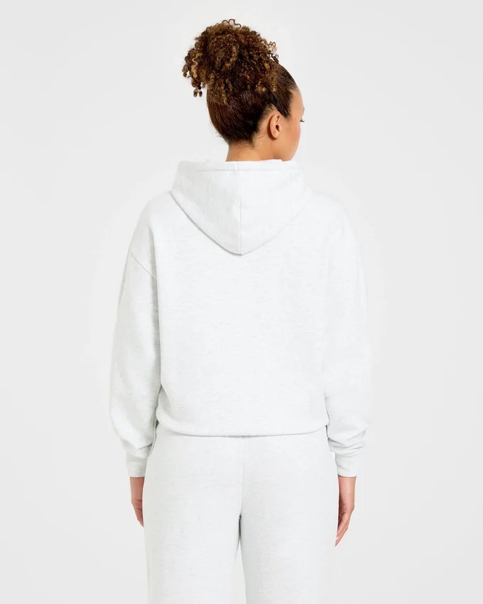 Lifestyle oversized hoodie met rits