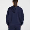 Lifestyle oversized hoodie met rits
