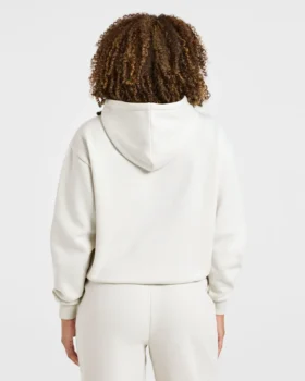 Lifestyle oversized hoodie met rits