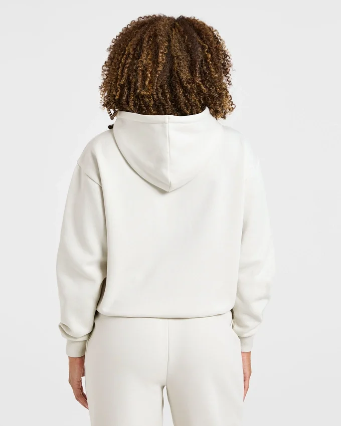 Lifestyle oversized hoodie met rits