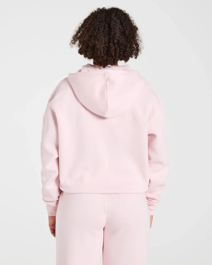 Lifestyle oversized hoodie met rits