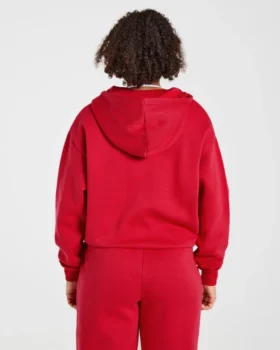 Lifestyle oversized hoodie met rits