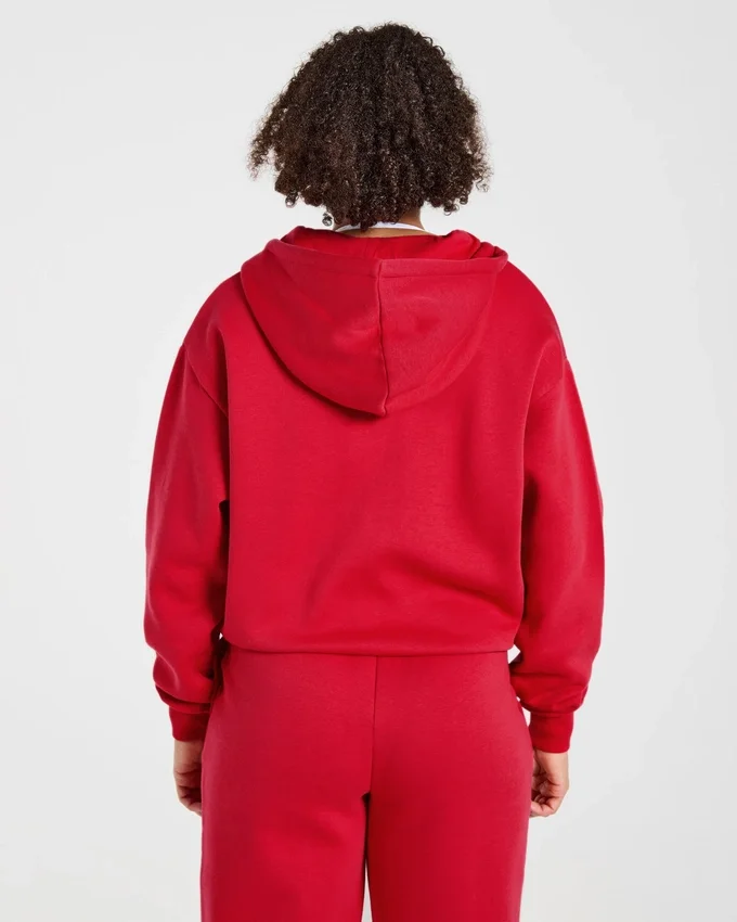 Lifestyle oversized hoodie met rits