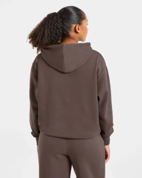 Lifestyle oversized hoodie met rits