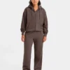 Lifestyle oversized hoodie met rits