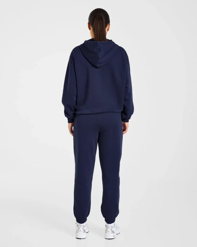 Lifestyle oversized hoodie met rits