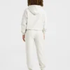 Lifestyle oversized hoodie met rits