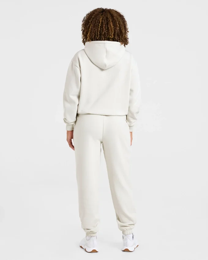 Lifestyle oversized hoodie met rits