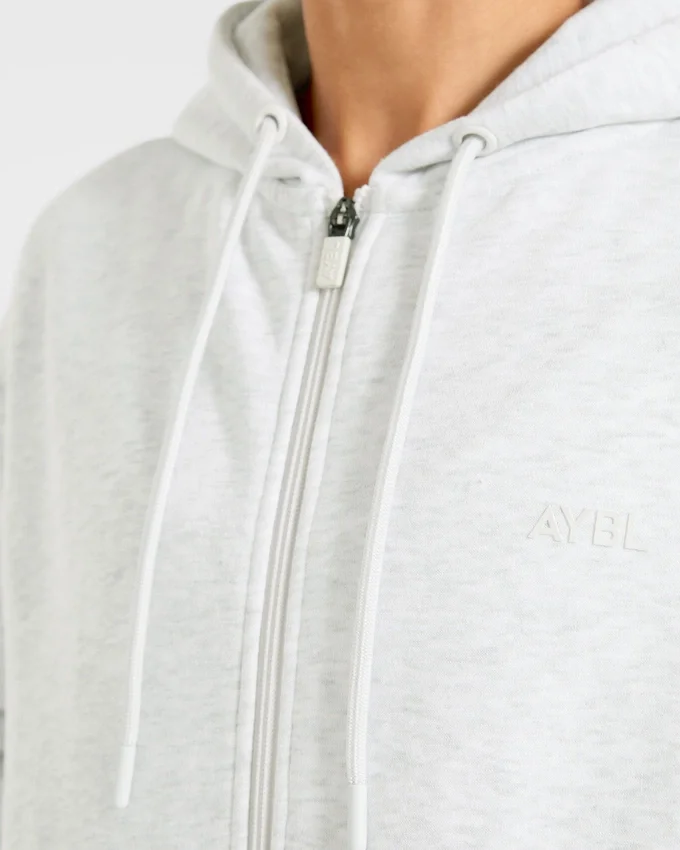 Lifestyle oversized hoodie met rits
