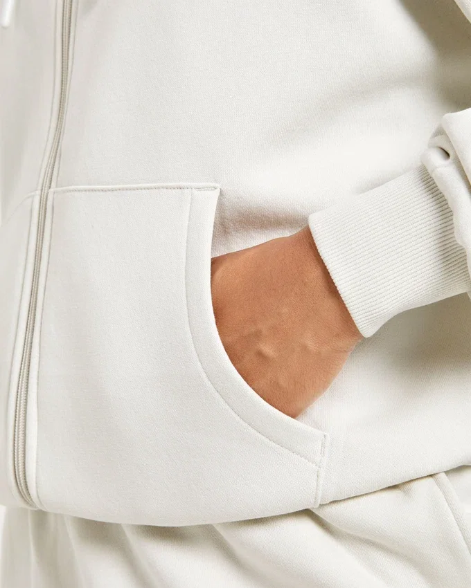 Lifestyle oversized hoodie met rits