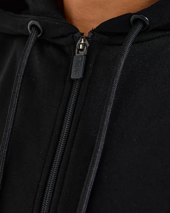 Lifestyle oversized hoodie met rits