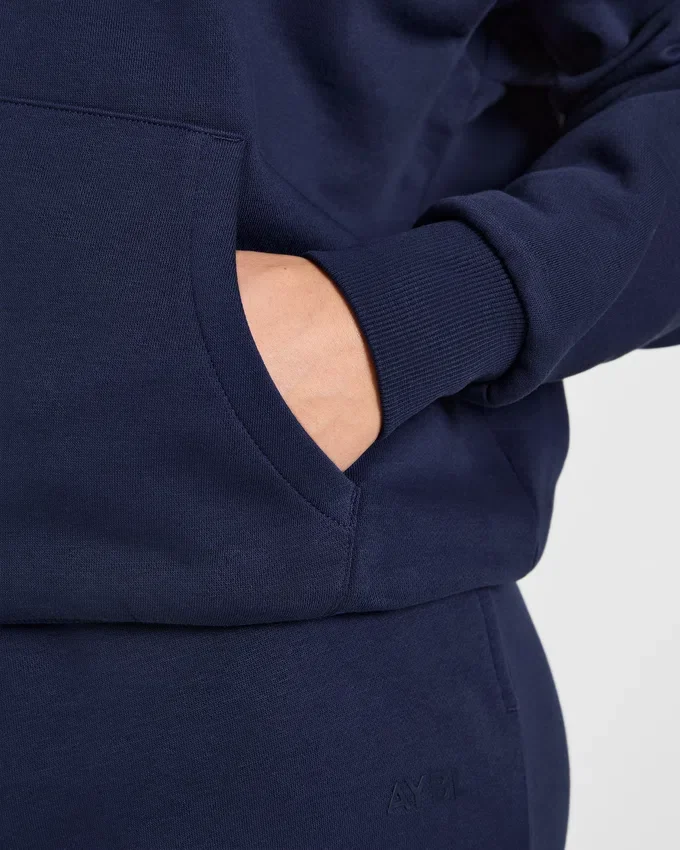 Lifestyle oversized hoodie met rits