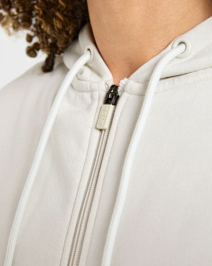 Lifestyle oversized hoodie met rits