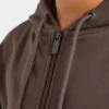 Lifestyle oversized hoodie met rits