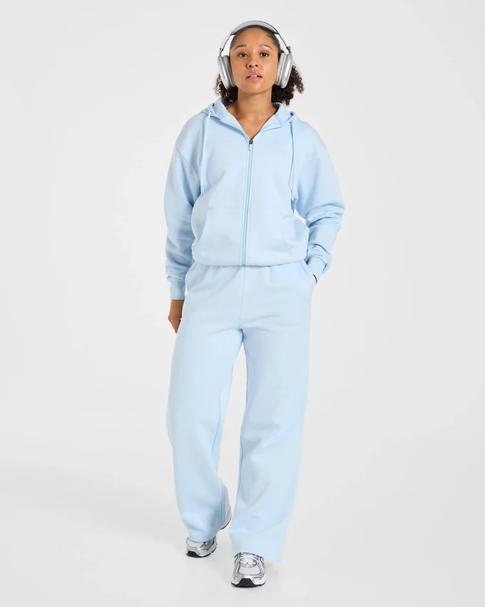 Lifestyle oversized hoodie met rits