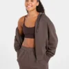 Lifestyle oversized hoodie met rits