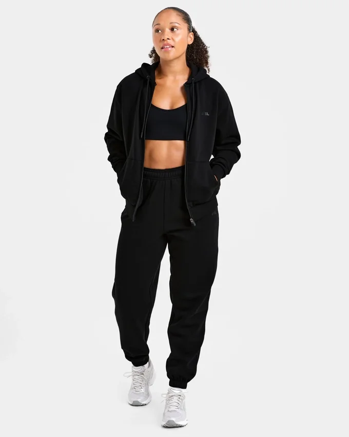 Lifestyle oversized hoodie met rits