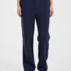 Lifestyle oversized Joggingbroek met rechte pijpen