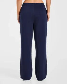 Lifestyle oversized Joggingbroek met rechte pijpen