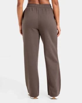 Lifestyle oversized Joggingbroek met rechte pijpen