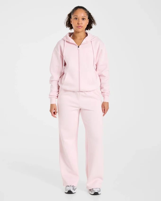 Lifestyle oversized hoodie met rits