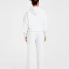 Lifestyle oversized Joggingbroek met rechte pijpen