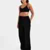 Lifestyle oversized Joggingbroek met rechte pijpen