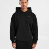 Lift Club Hoodie met distressed-look