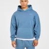 Lift Club Hoodie met distressed-look