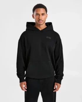 Lift Club Hoodie met distressed-look