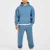 Lift Club Hoodie met distressed-look