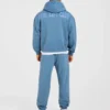 Lift Club Hoodie met distressed-look