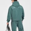 Lift Club Hoodie met distressed-look