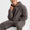 Lift Club Hoodie met distressed-look