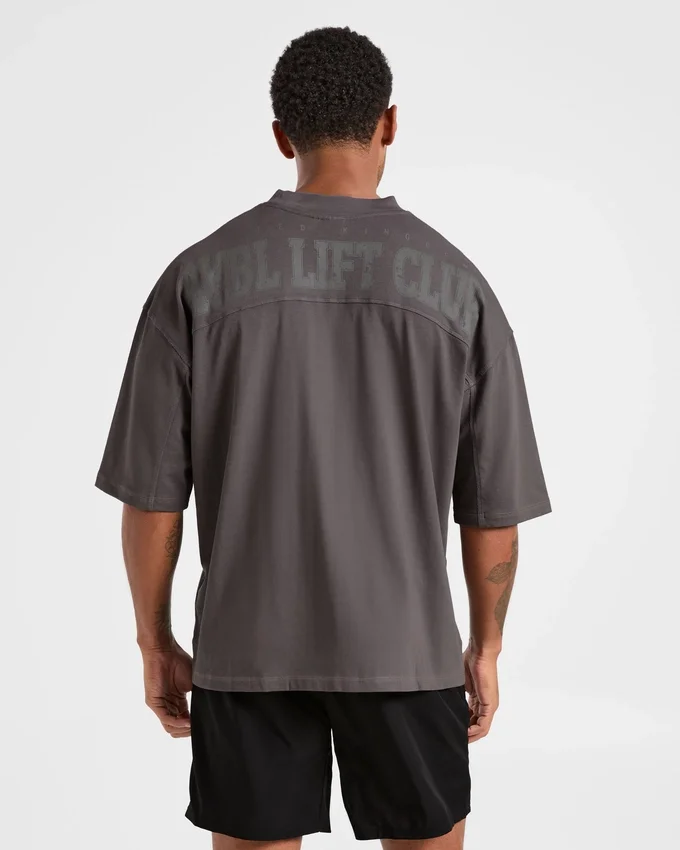 Lift Club versleten oversized T-shirt