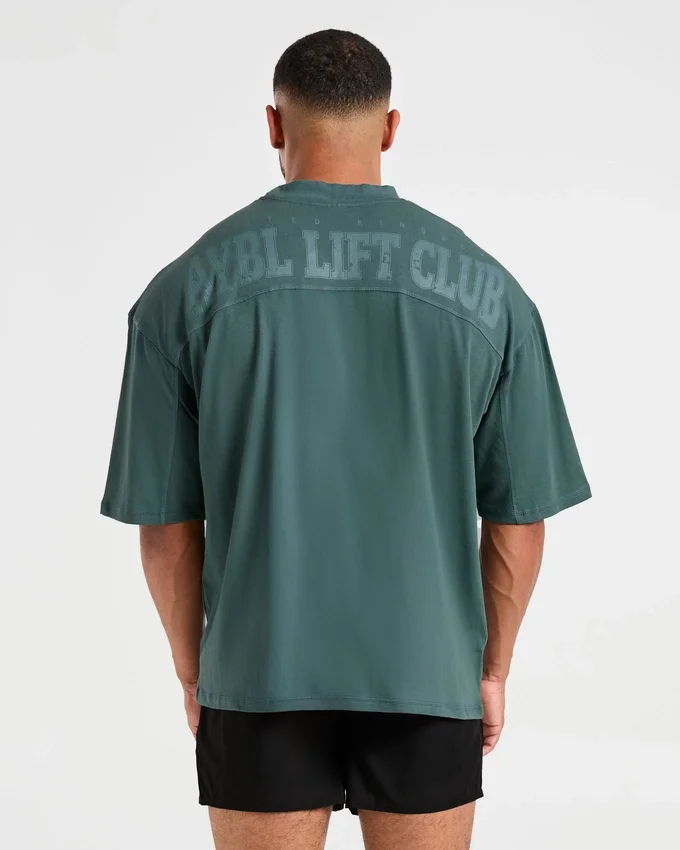 Lift Club versleten oversized T-shirt