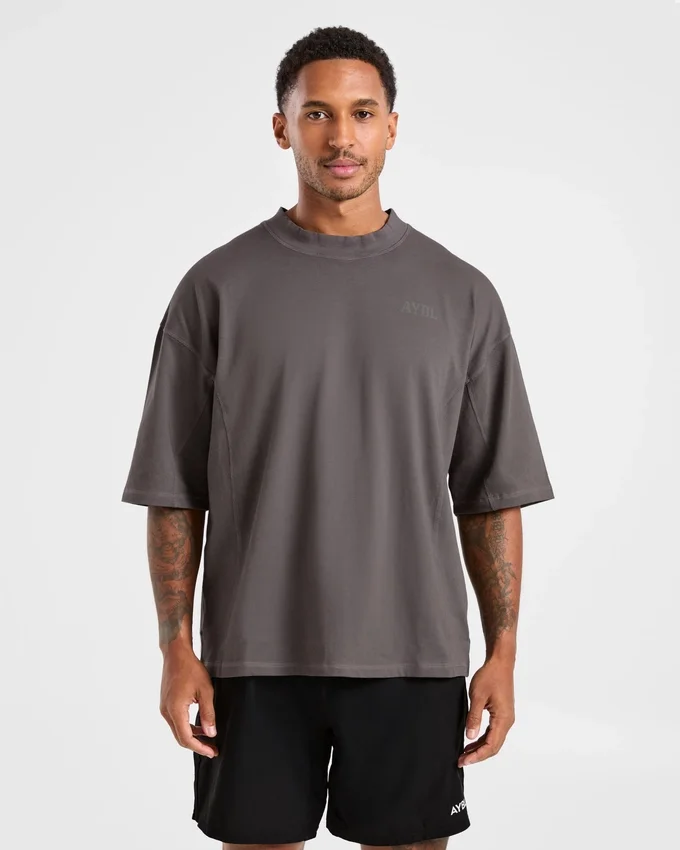 Lift Club versleten oversized T-shirt